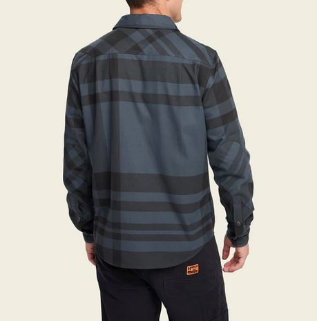 Men's Howler Bros | Harker's Flannel | Mega Plaid: Petrol