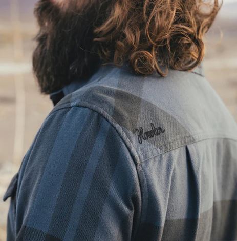 Men's Howler Bros | Harker's Flannel | Mega Plaid: Petrol