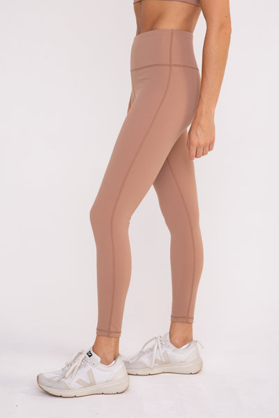 Women's Mono B | Newport Performance Essential Leggings | Caramel