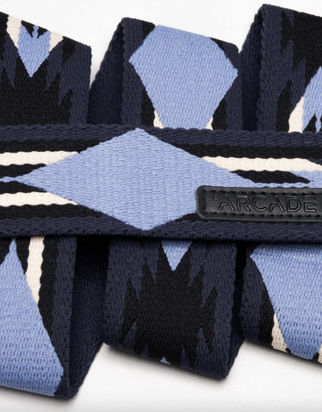 Men's Arcade | Ironwood Belt | Sky & Black