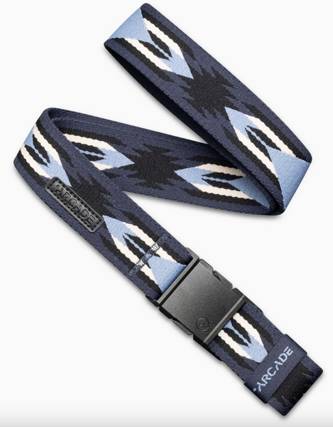 Men's Arcade | Ironwood Belt | Sky & Black