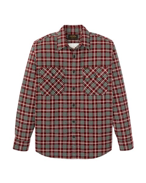 Men's Filson | Field Flannel Shirt | Russet Red Plaid