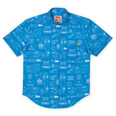 Men's RSVLT | Back to the Future "If My Calculations Are Correct" | Blue