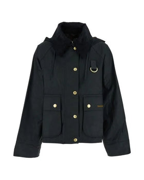 Women's Barbour | Reighton Waxed Cotton Jacket | Black