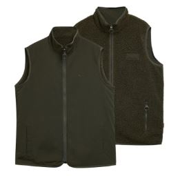 Men's Barbour | Reversible Fleece Gilet | Sage