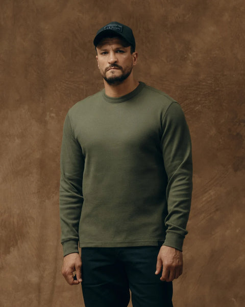 Men's Filson | Waffle Knit Thermal | Mossy Rock
