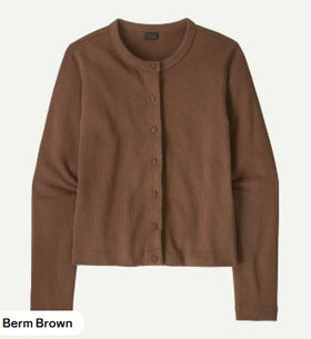 Women's Patagonia | Wilsie Cardigan | Berm Brown