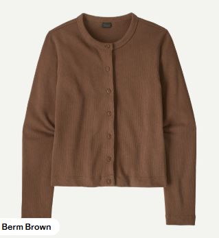 Women's Patagonia | Wilsie Cardigan | Berm Brown