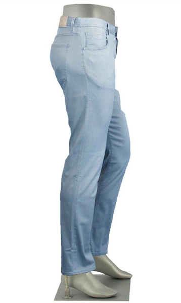 Men's Alberto | 1577 Pipe Stock Regular Fit | Light Blue