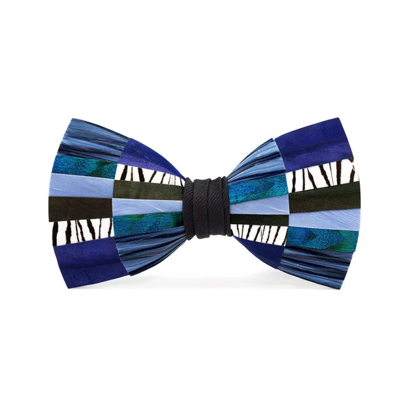 Men's Brackish | Feather Bow Tie | Tombstone