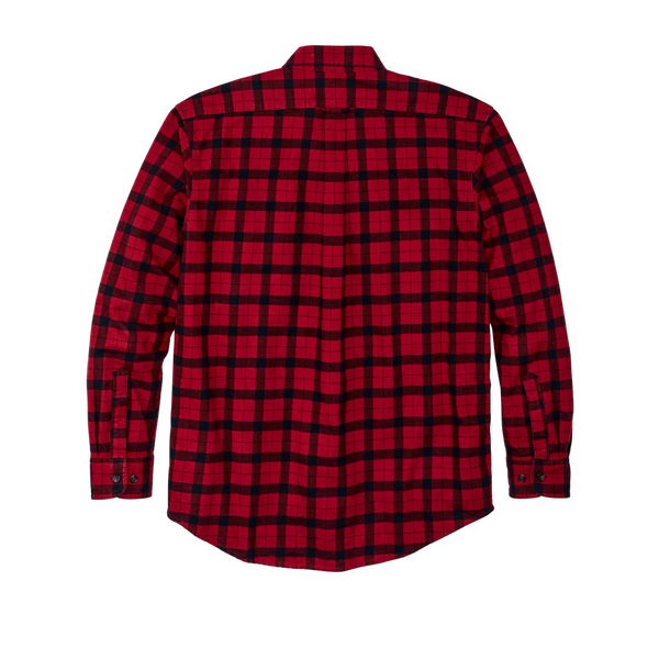 Men's Filson | Alaskan Guide Shirt | Red Black Plaid