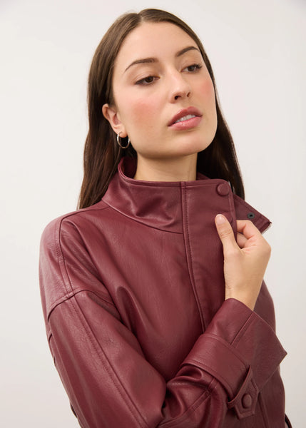 Women's French Dressing | Cropped Trench | Fig