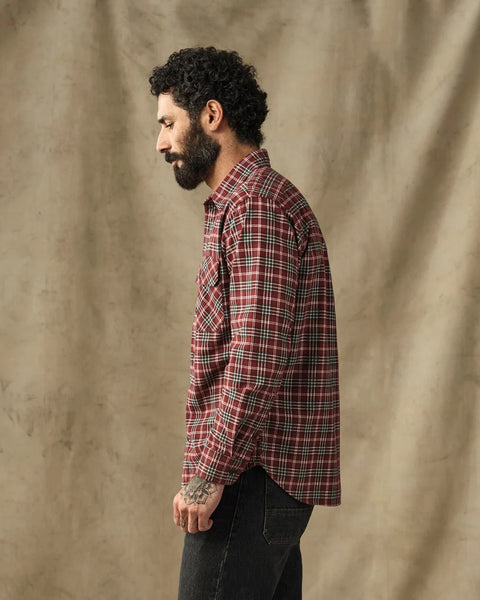 Men's Filson | Field Flannel Shirt | Russet Red Plaid