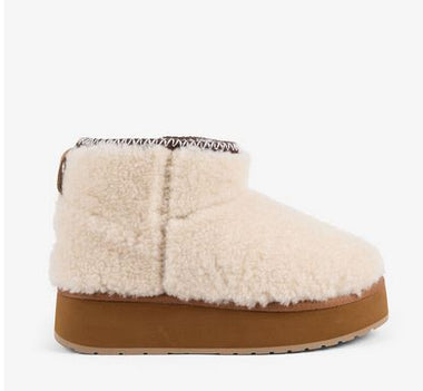 Women's Emu | Stinger Micro Flatform Teddy | Natural