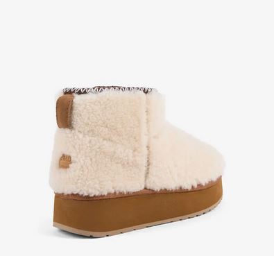 Women's Emu | Stinger Micro Flatform Teddy | Natural