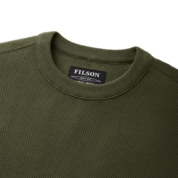 Men's Filson | Waffle Knit Thermal | Mossy Rock