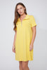 Women's Compli K | Casual Knee-length Shift Dress | Lemon