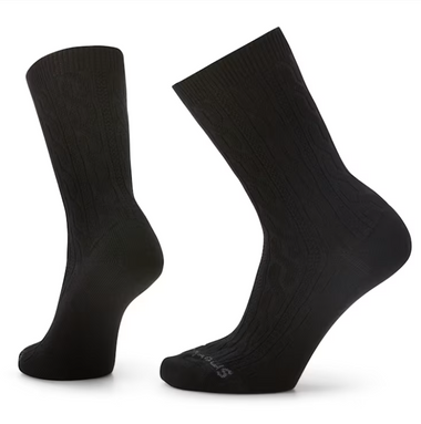 Women's Smartwool | Everyday Cable Crew Socks | Black