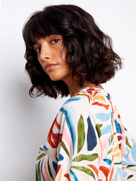 Women's Charlie B | Printed Popover Blouse | Solstice