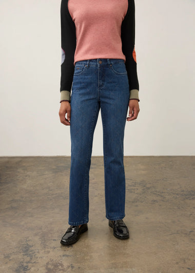 Women's French Dressing | Olivia Bootcut Denim | Dark Wash