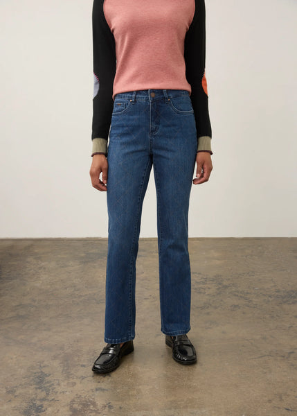 Women's French Dressing | Olivia Bootcut Denim | Dark Wash