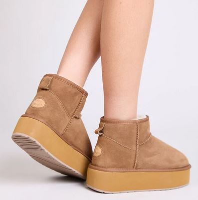 Women's Emu | Stinger Micro Flatform | Chestnut