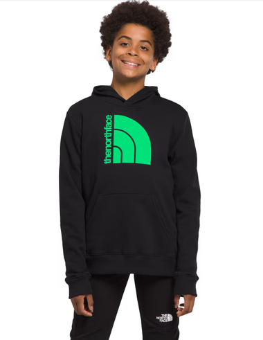 Boys' The North Face | Camp Fleece Midweight Long-Sleeve Hoodie | Black