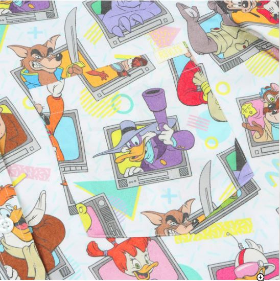 Men's RSVLTS | Disney Button Down Timeless Toons | Don't Touch That Dial
