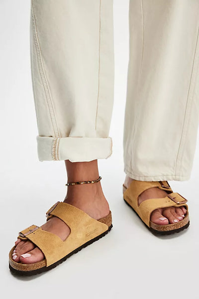 Women's Birkenstock | Arizona BS Sandal | Desert Soil Latte Cream