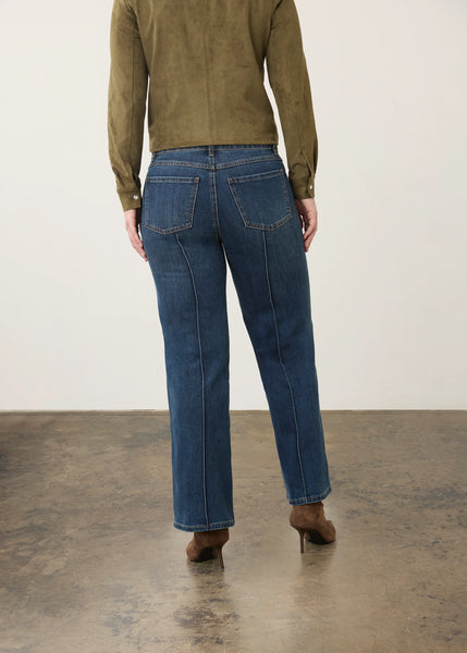 Women's French Dressing | Olivia Wide Ankle | Dark Indigo