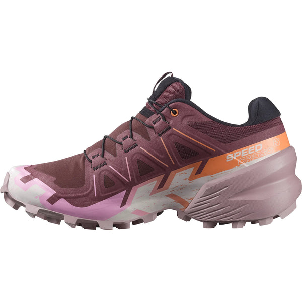 Women's Salomon | SPEEDCROSS 6 Trail Running Shoe | Catawba Grape/Papaya