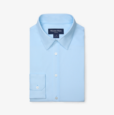 Men's Mizzen + Main | Leeward Dress Shirt | Light Blue