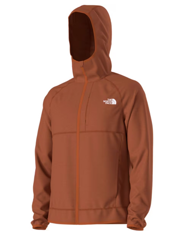 Men's The North Face |  Canyonlands Hooded Fleece Jacket | Earthen Copper
