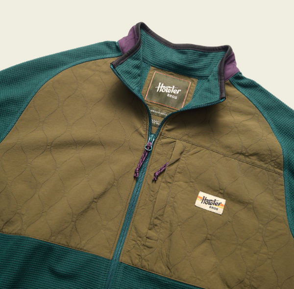 Men's Howler Bros | Talisman Fleece Jacket | Pine Green