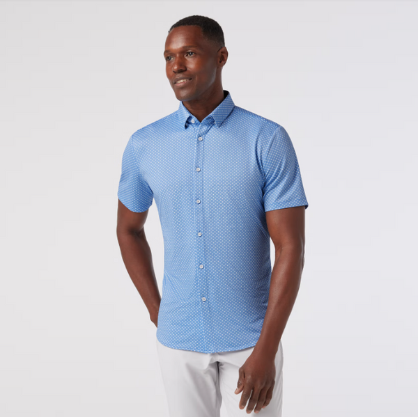 Men's Mizzen + Main | Halyard Short Sleeve | Provence Blue