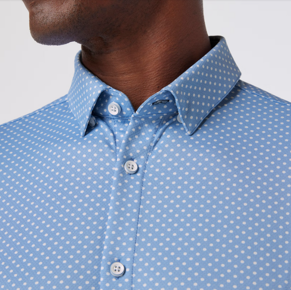 Men's Mizzen + Main | Halyard Short Sleeve | Provence Blue