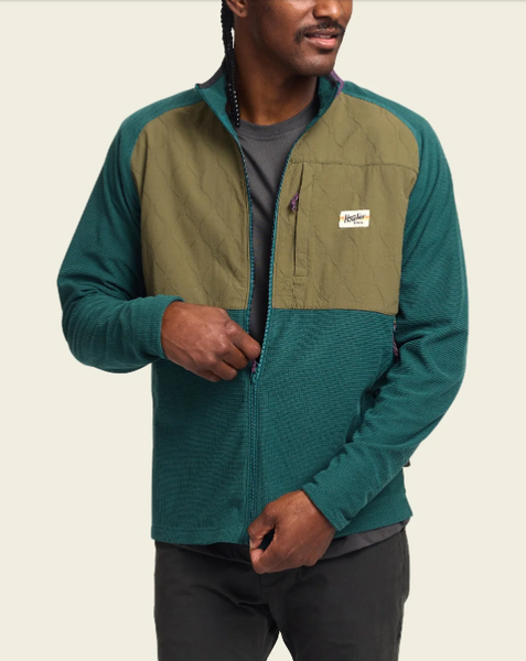 Men's Howler Bros | Talisman Fleece Jacket | Pine Green
