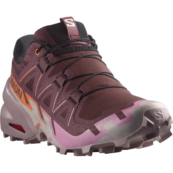 Women's Salomon | SPEEDCROSS 6 Trail Running Shoe | Catawba Grape/Papaya