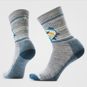 Men's Smartwool | Everyday Hookset Crew Socks | Light Gray
