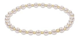 Woman's eNewton | Greatful Pearl Bracelet | Pearl & Gold
