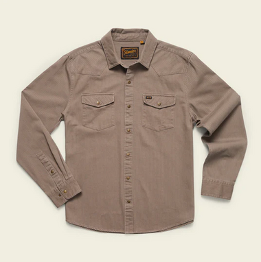 Men's Howler Bros | Sawhorse Work Shirt | Taupe