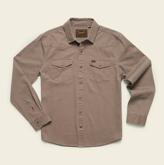 Men's Howler Bros | Sawhorse Work Shirt | Taupe