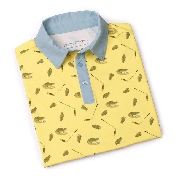 Men's RSLVTS | Happy Gilmore Play For Chubs Polo | Yellow