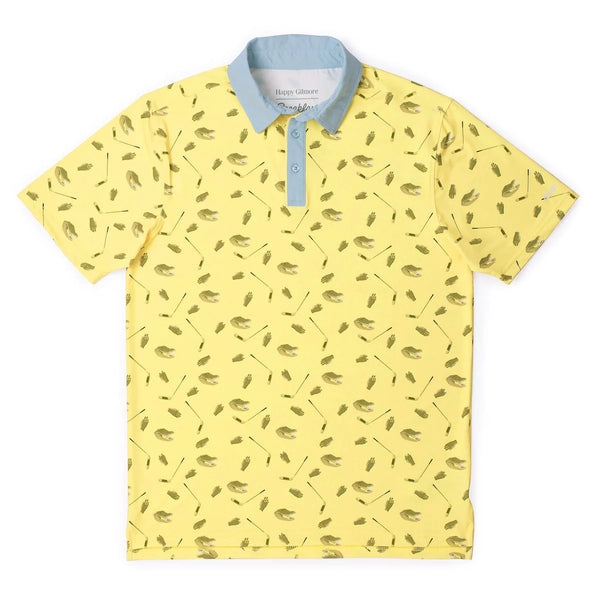 Men's RSLVTS | Happy Gilmore Play For Chubs Polo | Yellow