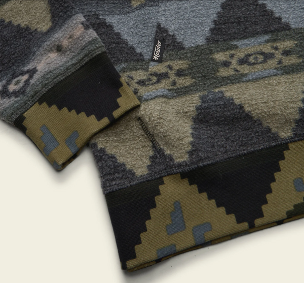 Men's Howler Bros | Tajima Hoodie | Milta Motifs: True Black