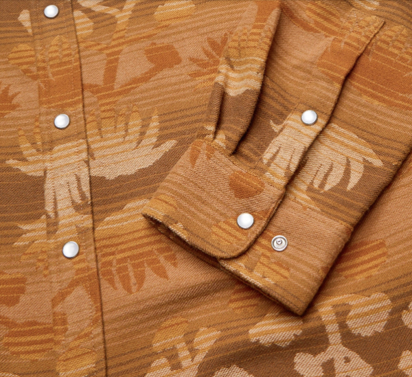 Men's Howler Bros | Sheridan Flannel | Maguey Mirage : Camel