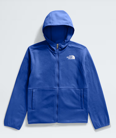 Boys' The North Face | Glacier Full-Zip Hooded Jacket | Blue
