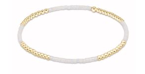 Woman's eNewton | Hope Blissful Gold Bracelet | Silky White
