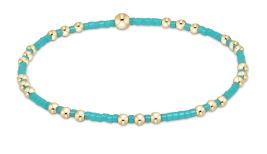 Woman's eNewton | Hope Joy Bracelet | Turquoise & Gold