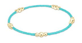 Woman's eNewton | Hope Purpose Bracelet | Turquoise & Gold